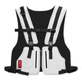 Unisex wear-resistant training clothes in chemical fibre blend, plain running top, one size, black or white