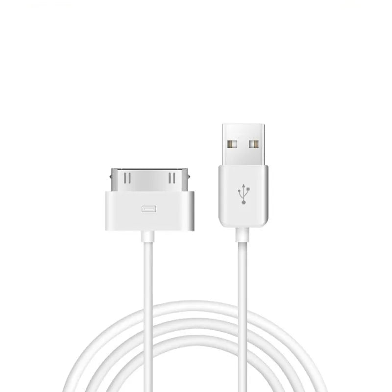 30-pin PVC data cable for iPhone 4 and 4s, 1.5 metre length, white