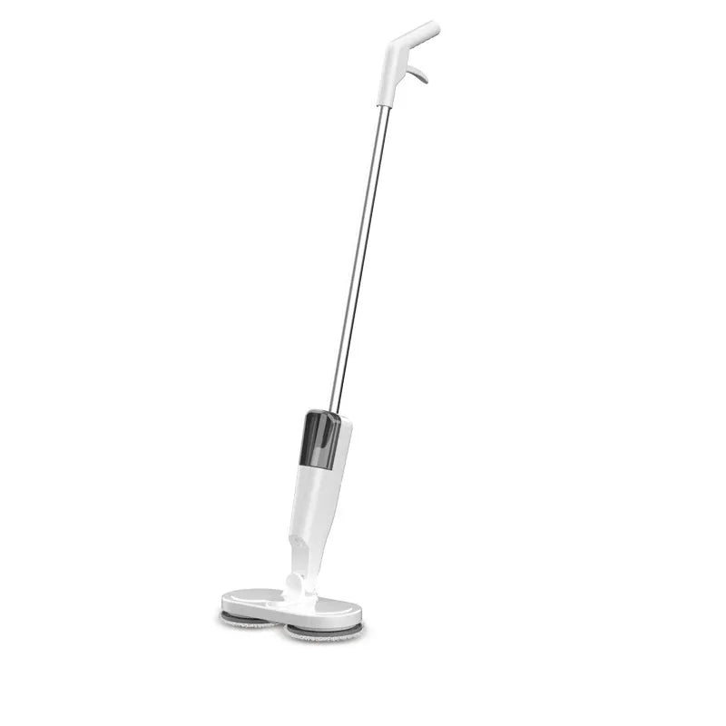 Wireless electric mop cleaning machine with USB charging port and hand wash-free basin system