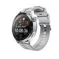 Black GS3 Max smartwatch with silicone strap showing colour screen displaying fitness data.