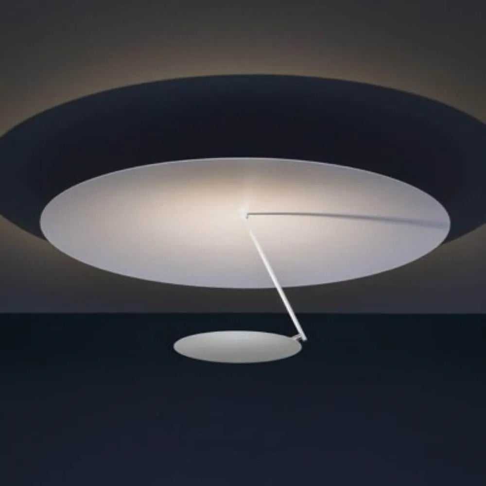 Creative iron chandelier ceiling lamp with warm LED lighting in 50cm diameter