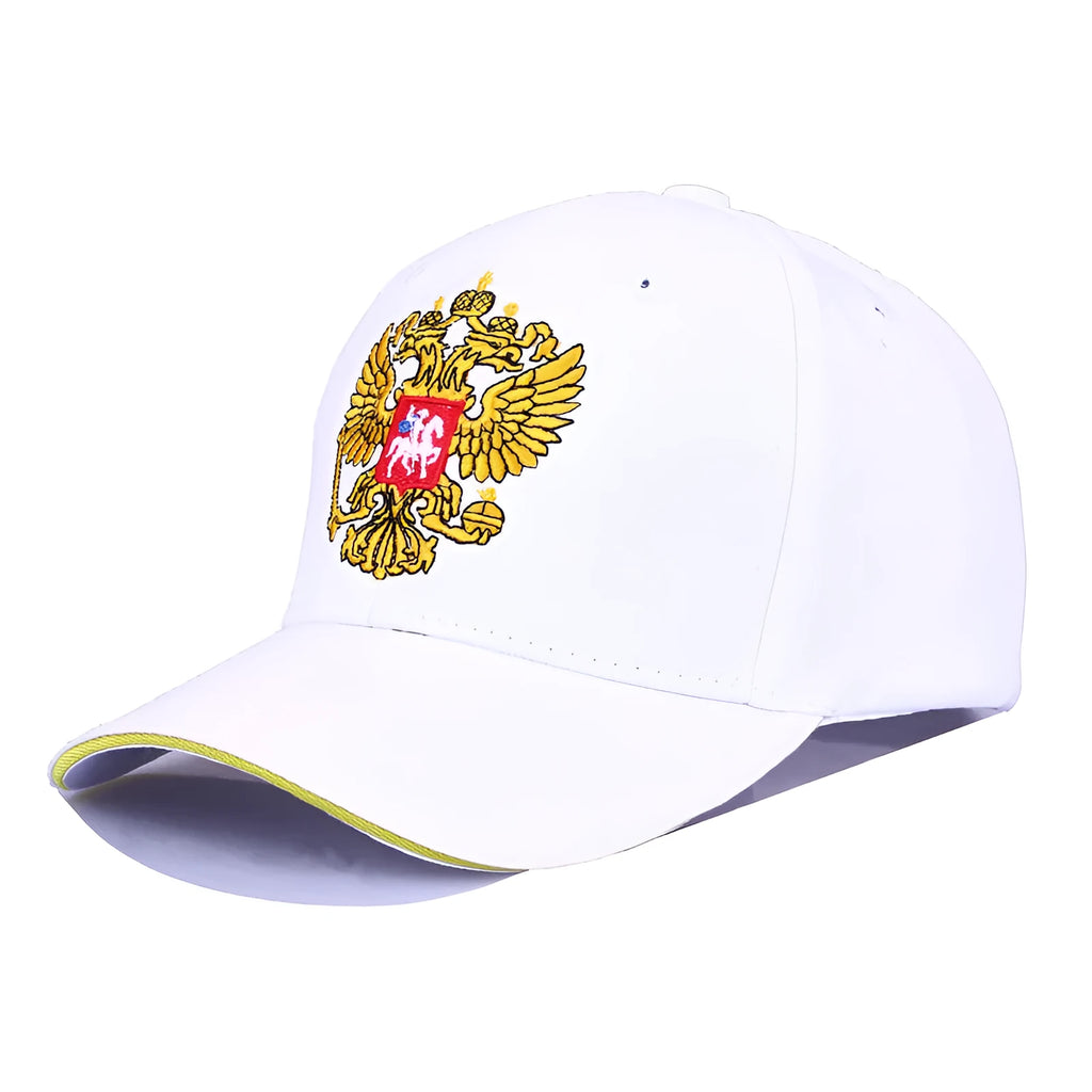 Cotton adjustable couple cap for men and women in navy blue, short brim dome top hats