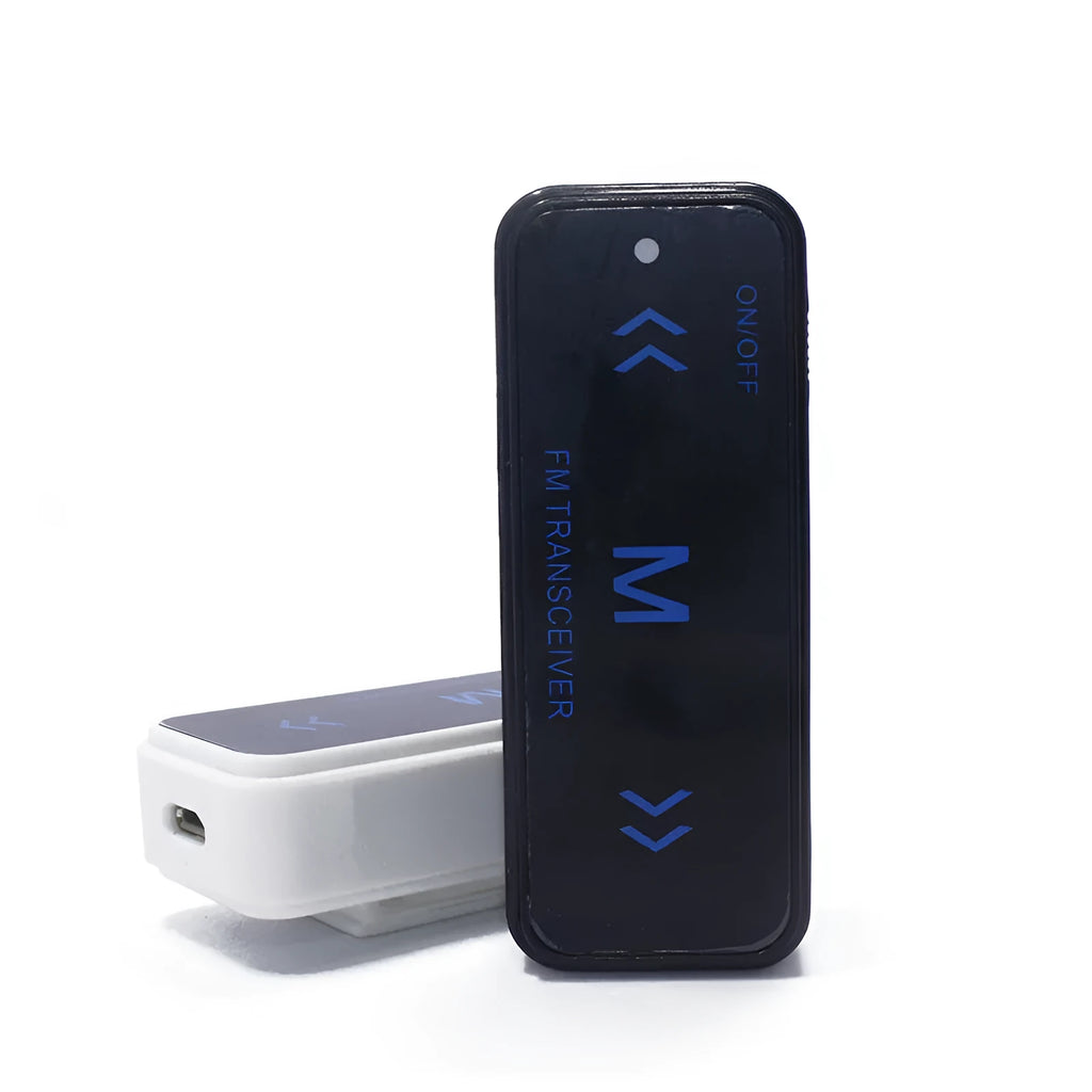 Mini ear-hook walkie talkie for hair salon with lithium battery USB charging