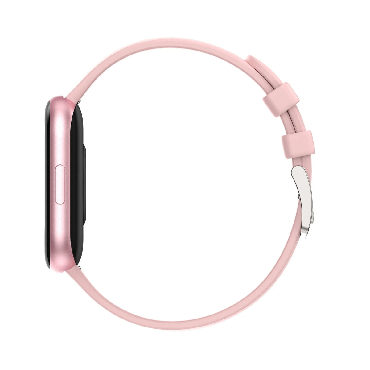 P25 smart bracelet with 1.69 inch screen, alloy case, silicone wristband, heart rate monitoring, USB 2.0
