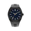 Men's stainless steel waterproof business watch with a 42mm dial and butterfly buckle in a choice of colours.