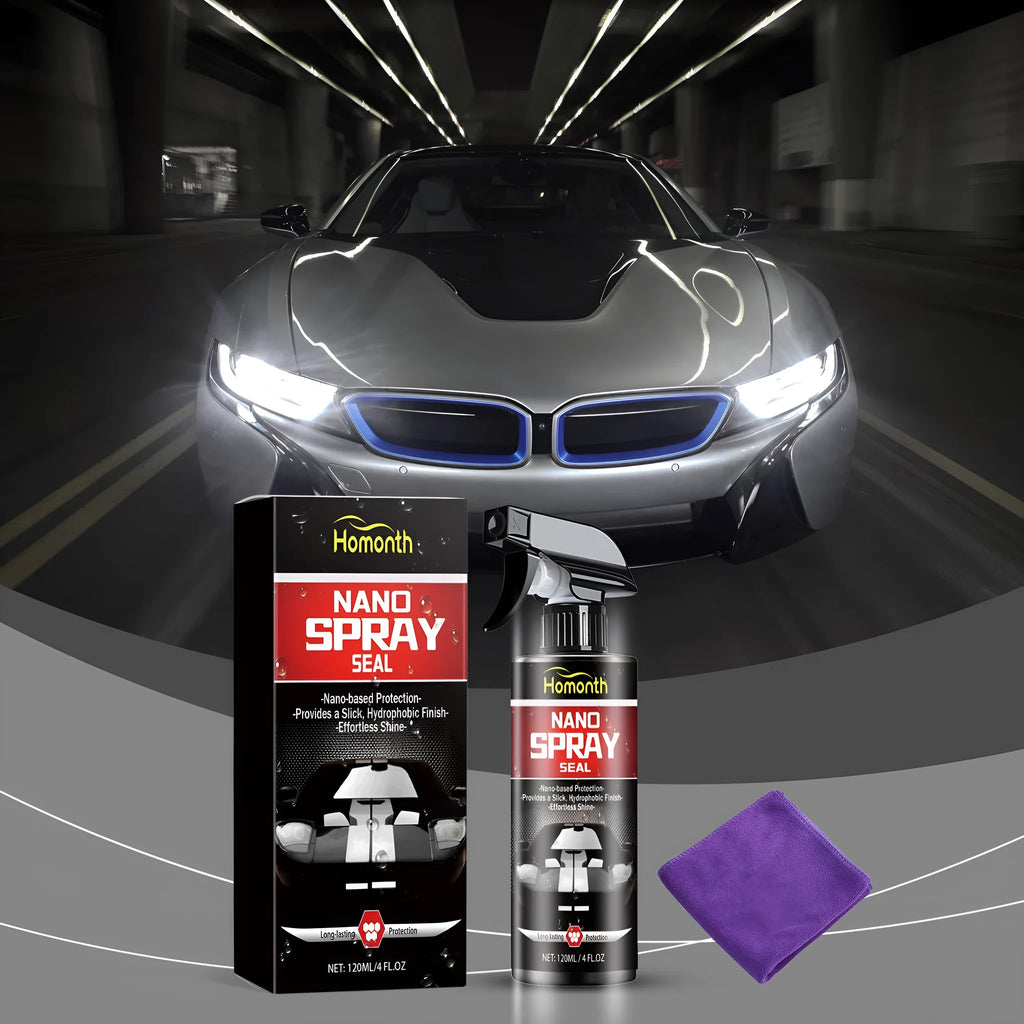 120ml automotive nano coating polish bottle with microfibre towel for car paint scratch removal