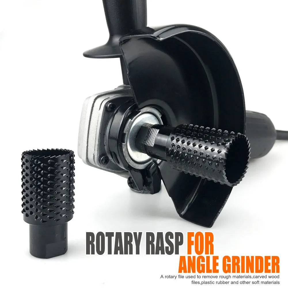 Spherical angle grinder grinding head with M10 and M14 thread specifications