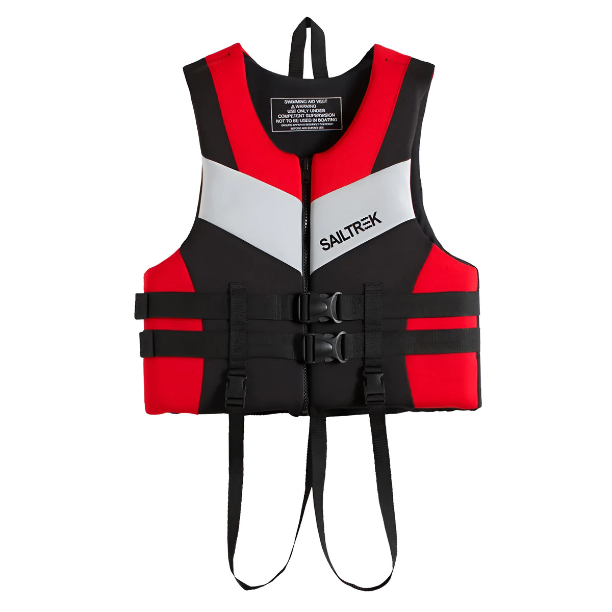Professional life jacket thickened buoyancy neoprene red orange green S-XXL