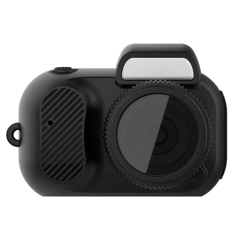 Black Y3000 HD outdoor sports camera with small display screen on compact body