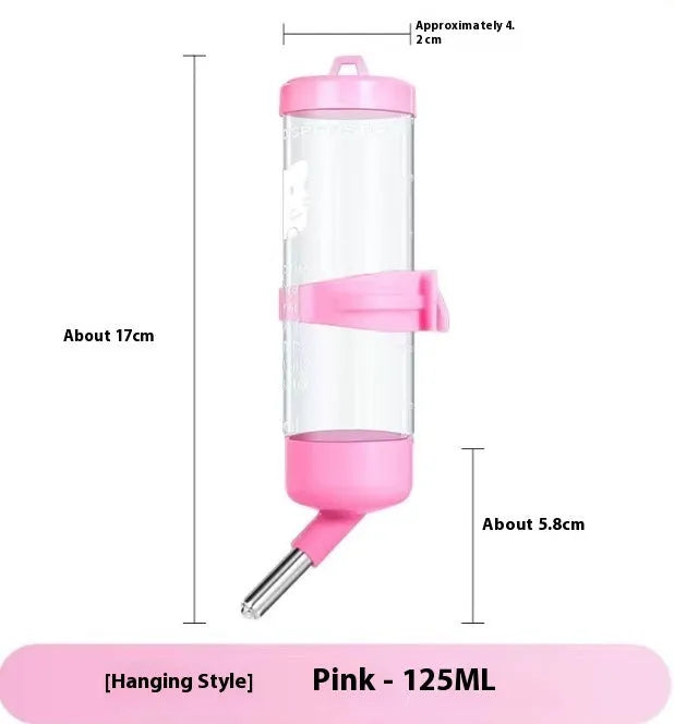 Pet ball kettle water feeder in various colours with leak-proof automatic dispensing system