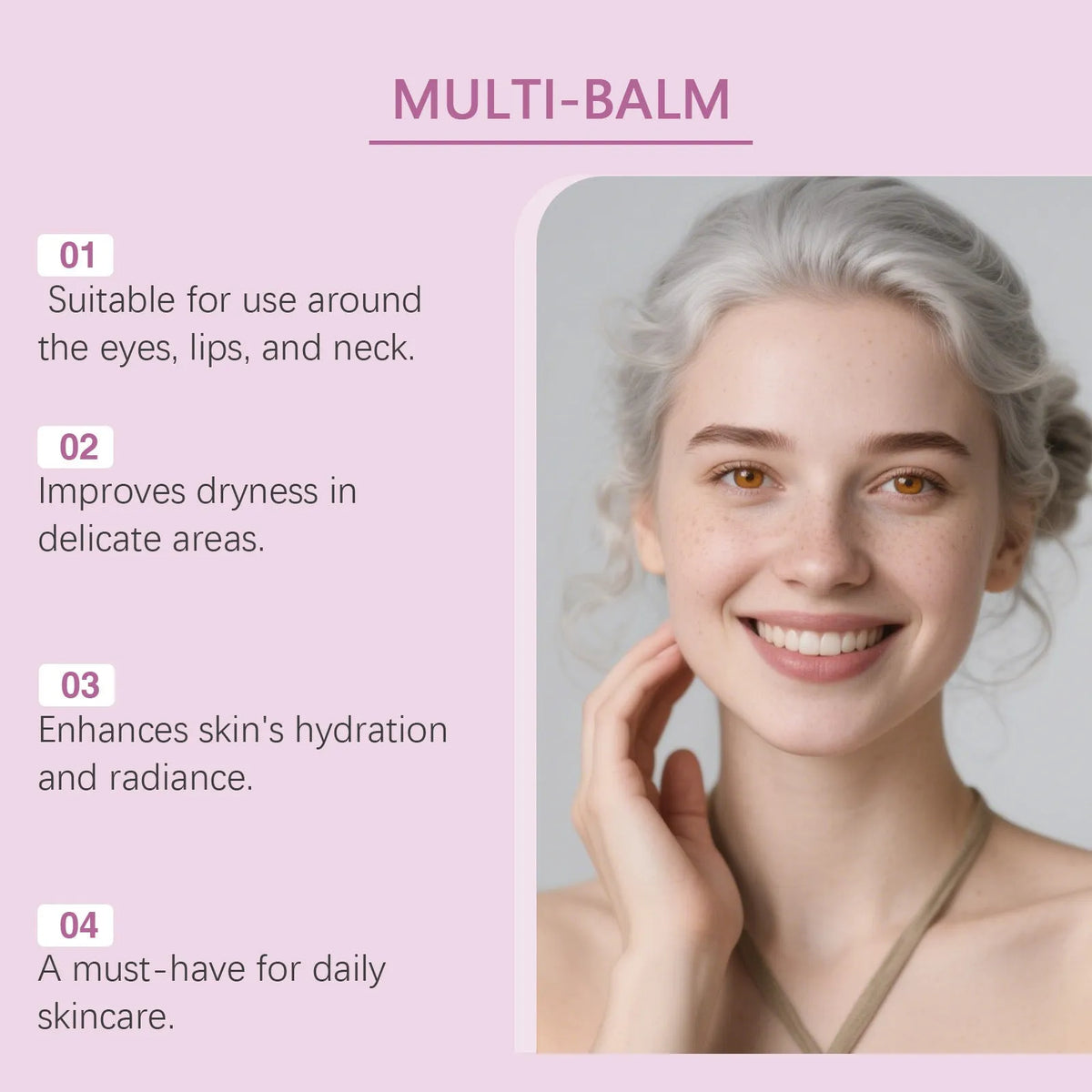 9g moisturising stick with beeswax and collagen, 2.5x10cm twist-up tube for dry skin care
