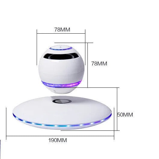 Black technology electronic creative toy speaker in colourful white or black, 3W, 10m transmission, plastic, 1.5KG