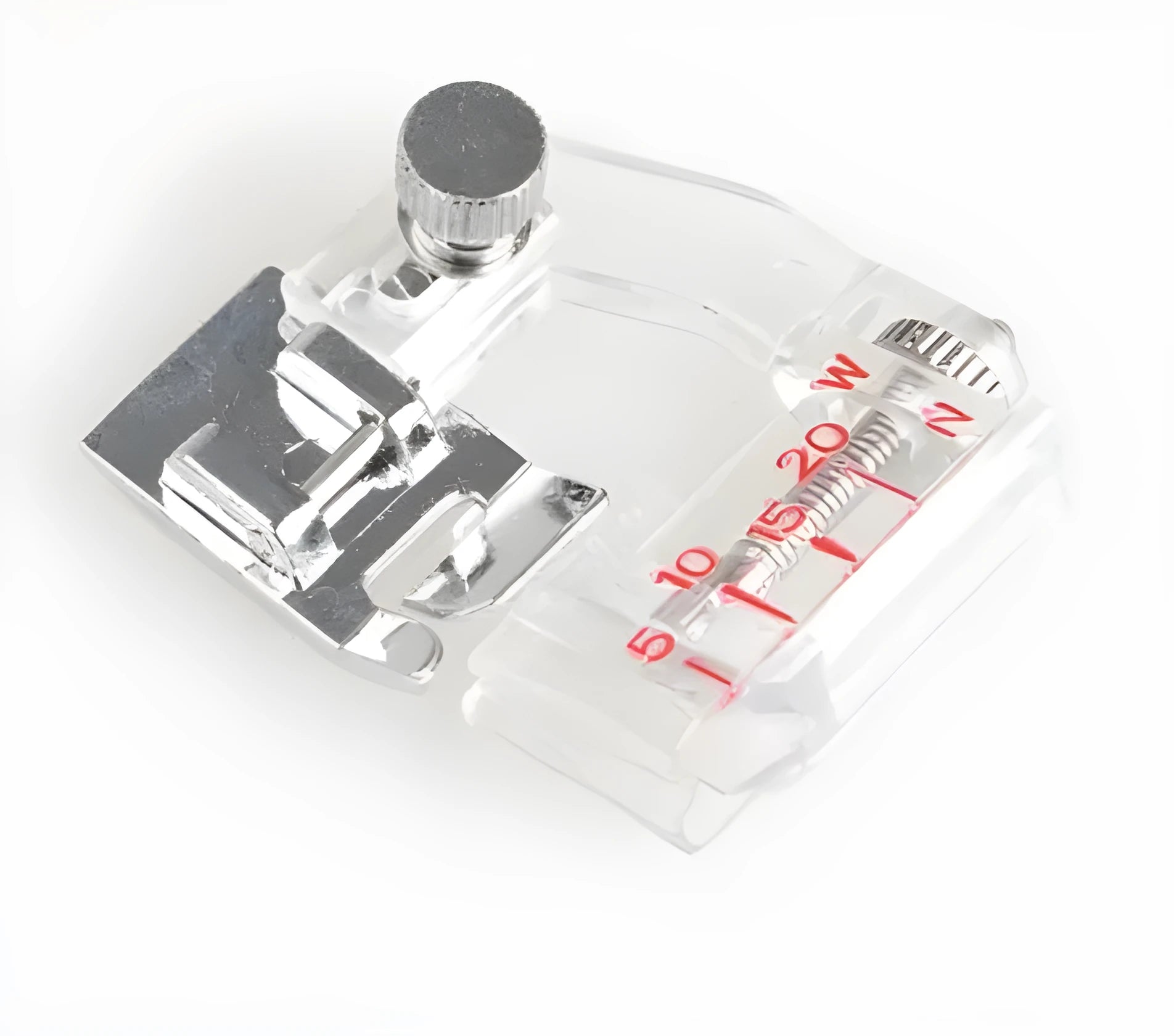 CIASSTHREE adjustable bias binder presser foot for domestic snap-on sewing machines.