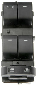Ford BT4Z-14529-AA black electric window regulator switch replacement part.