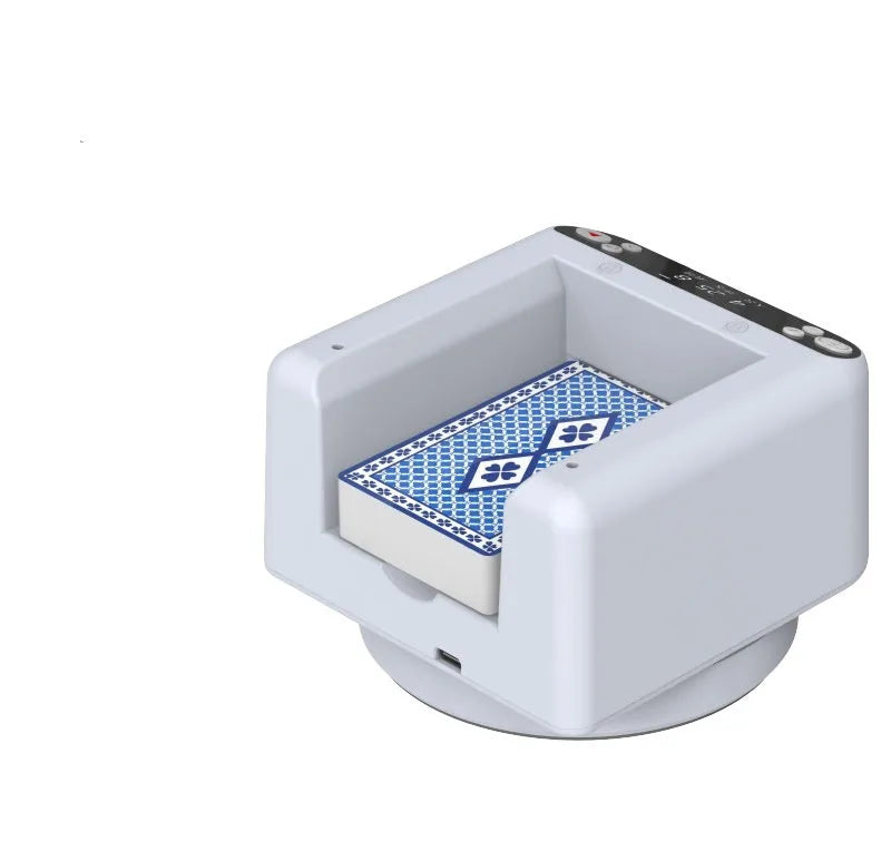Third generation automatic dealing device poker machine with plastic card dispenser