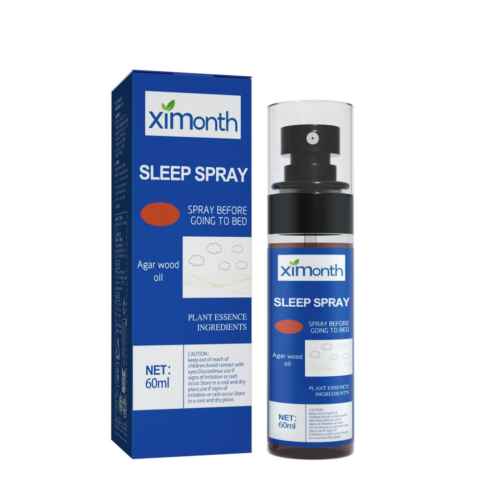 60ml aromatherapy sleep care spray bottle for body stress relief and bedtime relaxation