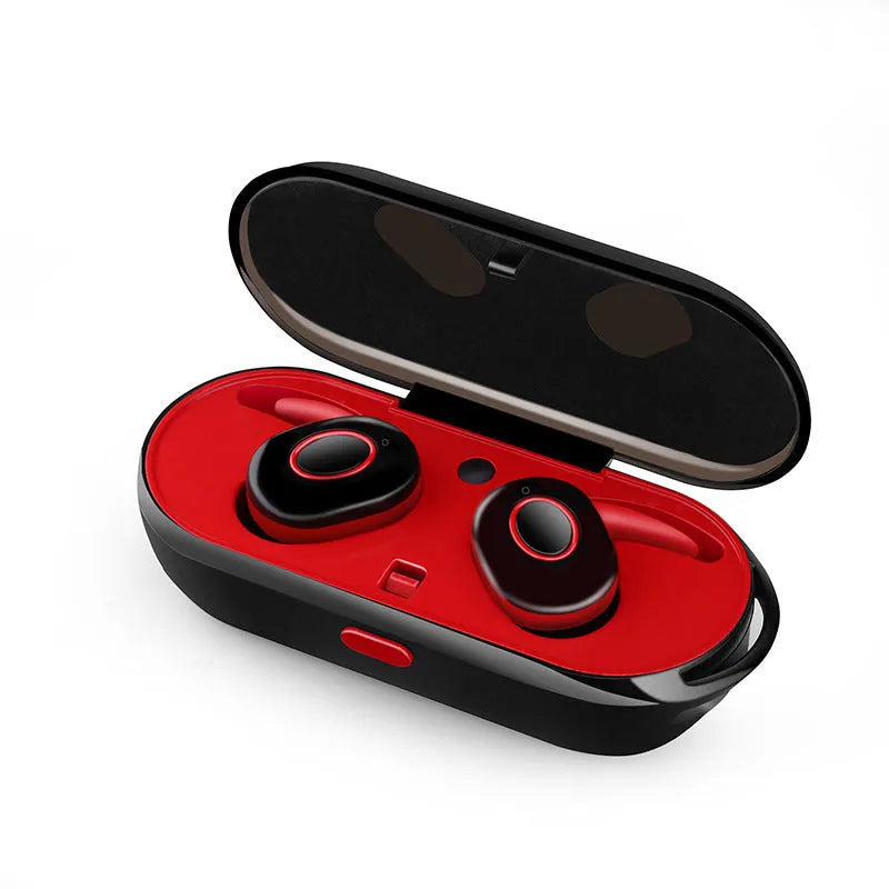 CSR Air-TWS wireless Bluetooth headset with noise reduction in black, green, red, and white colour options
