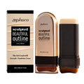 Concealer foundation stick in three shades: dark complexion, ivory white, and natural colour, with mineral oil and beeswax.