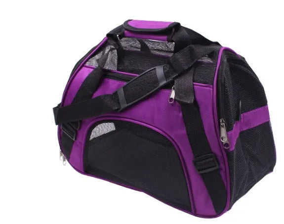 Oxford pet carrier bag in S M L sizes for cats dogs rabbits travel handbag