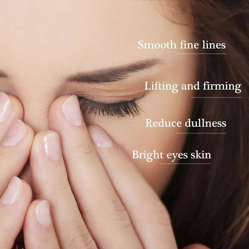 20g tube of peptide anti-dark circle eye cream for reducing puffiness