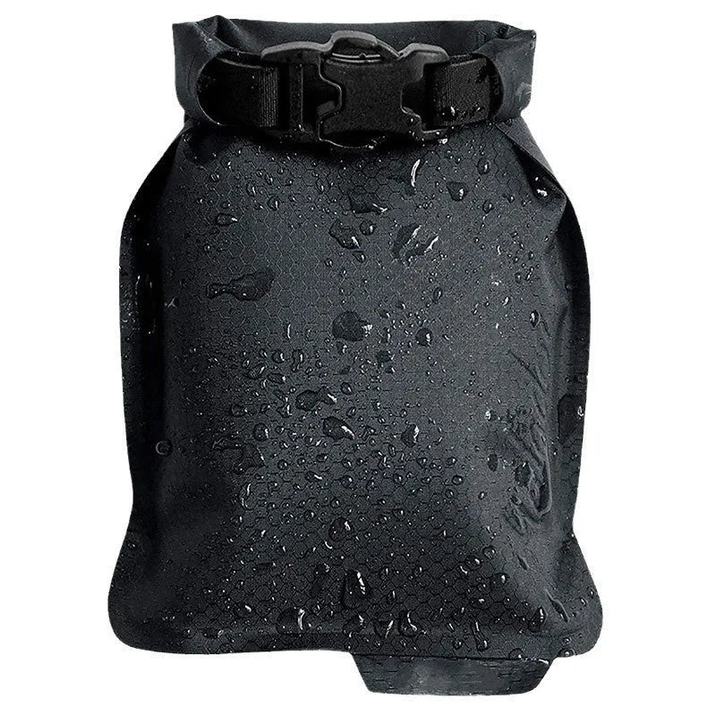 Blue waterproof bubble net soap container with leak-proof design measuring 17cm by 13cm