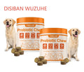 Bottle of dog skin and coat chewable tablets, 2PCS or 3PCS option, DIERBAN WUZUHE variant