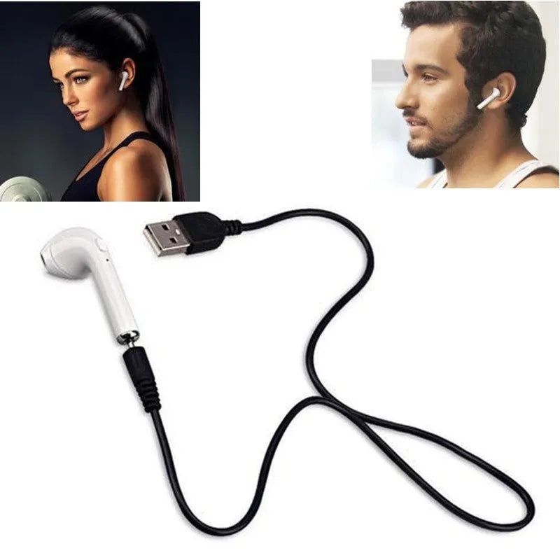Wireless mini Bluetooth headset, 25mm diameter, 15mm driver, active noise cancelling, black red gold rose gold white