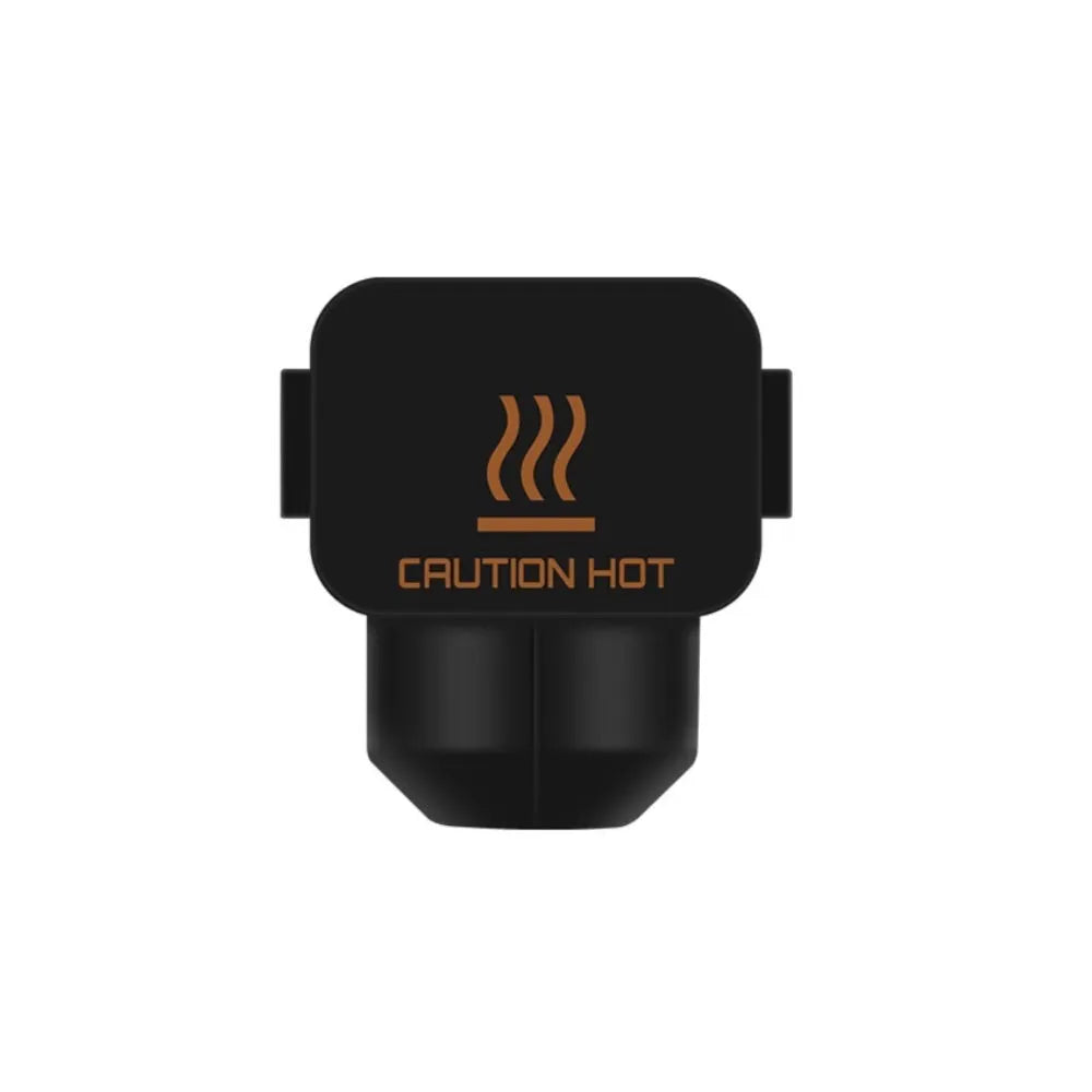 Bambu Lab A1 Mini hardened steel nozzle upgrade kit with four sizes and black silicone sleeves