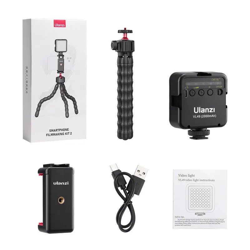 Aluminium alloy tripod photography video live VLOG suite 2985 set for content creation