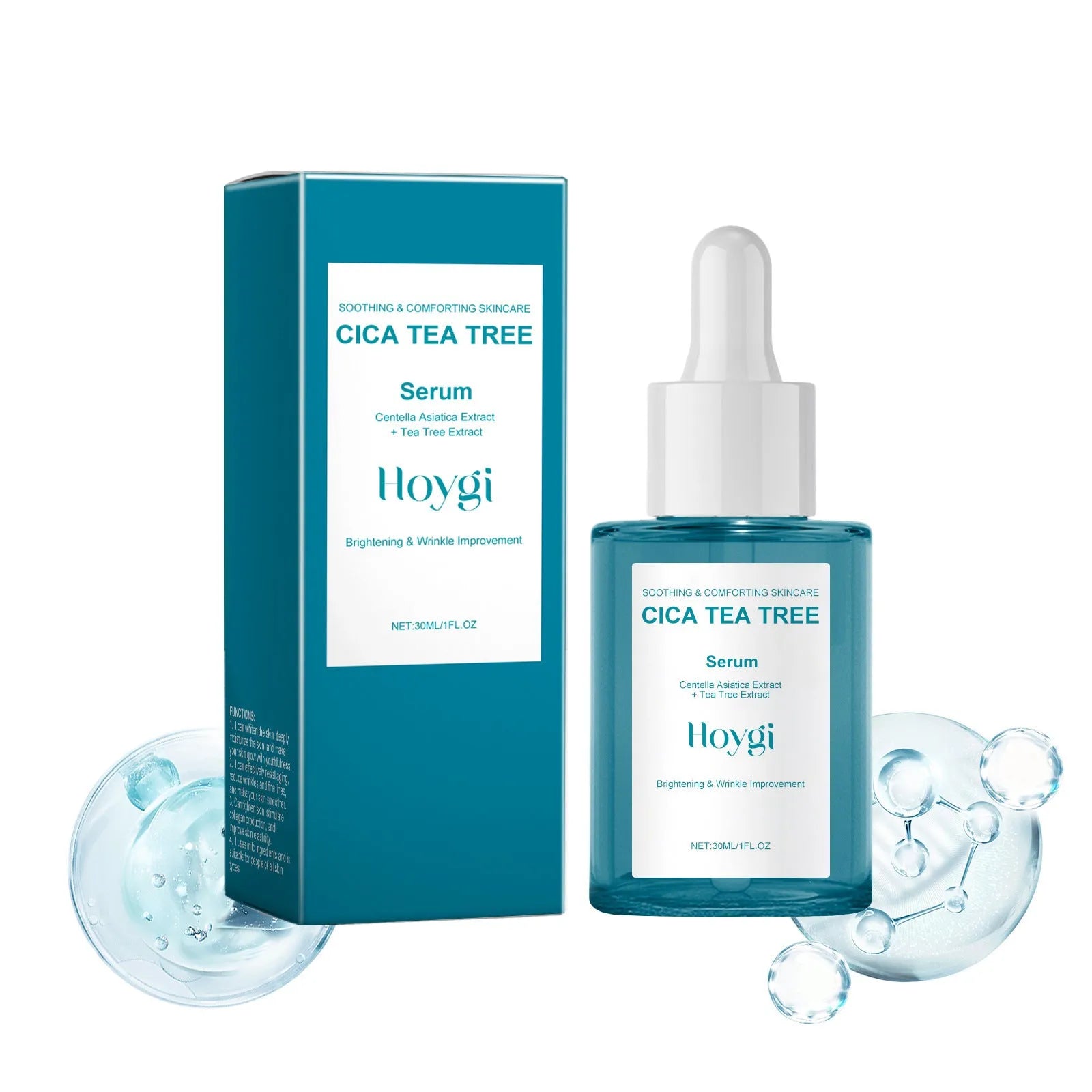 30ml Centella Asiatica firming care solution bottle for facial hydration and moisturising