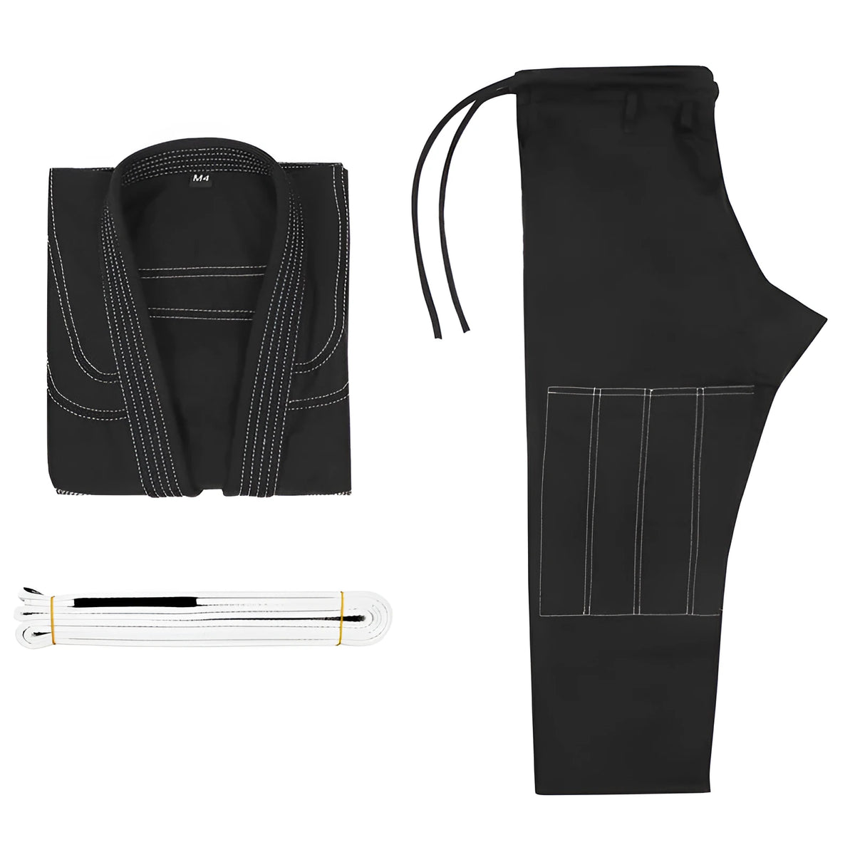 Brazilian Jiu-jitsu cotton blend training clothing set in multiple colours
