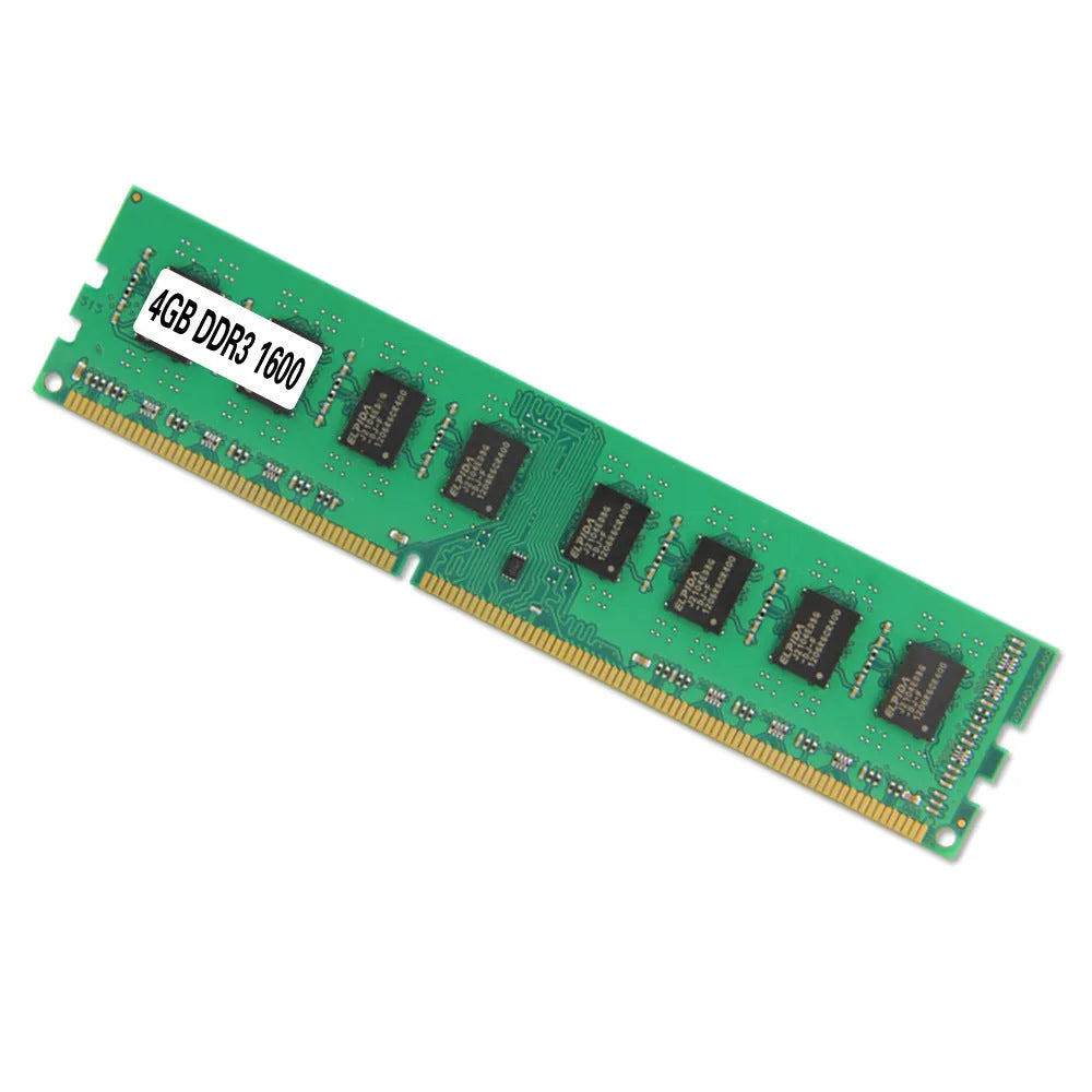 Desktop DDR3 4GB 1600MHz memory module for AMD computer systems