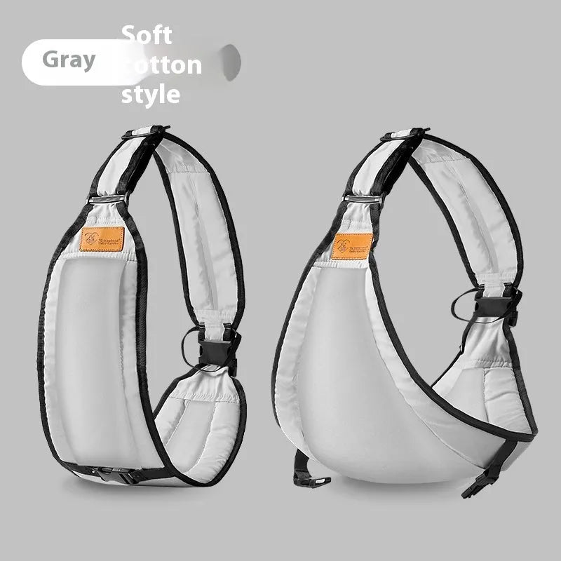 Cloth baby waist stool carrier for children up to 25kg, available in grey, black, green, and pink colours