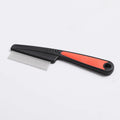 Flea comb for dogs and cats with handle, small 14cm or large 18cm, white blue black red