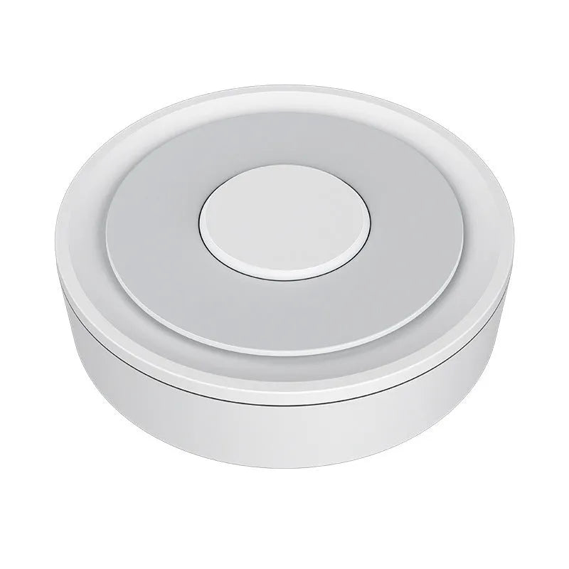 White square ZigBee 3.0 wired home automation gateway with dimensions 78mm x 78mm x 25mm
