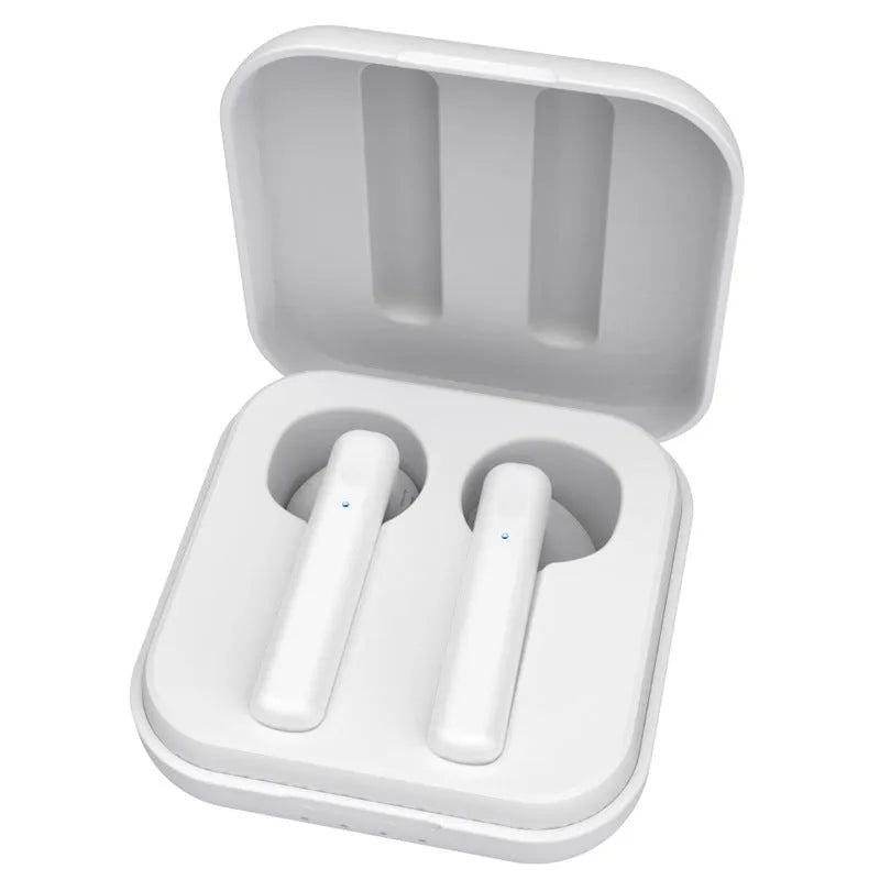 M1011 Macaron wireless sports headphones in multiple colours with charging bin