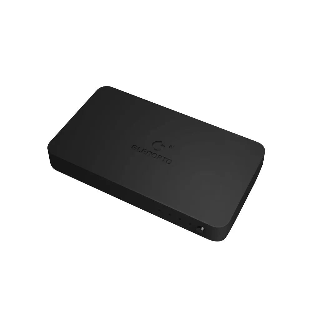 HDMI 4K video splitter and RGB light controller with SYNC mode for computer displays