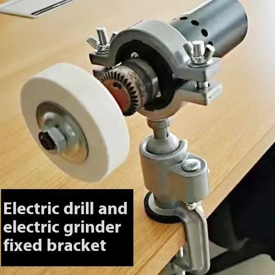 360 rotating bracket type clamp-on bench vise with tungsten steel construction