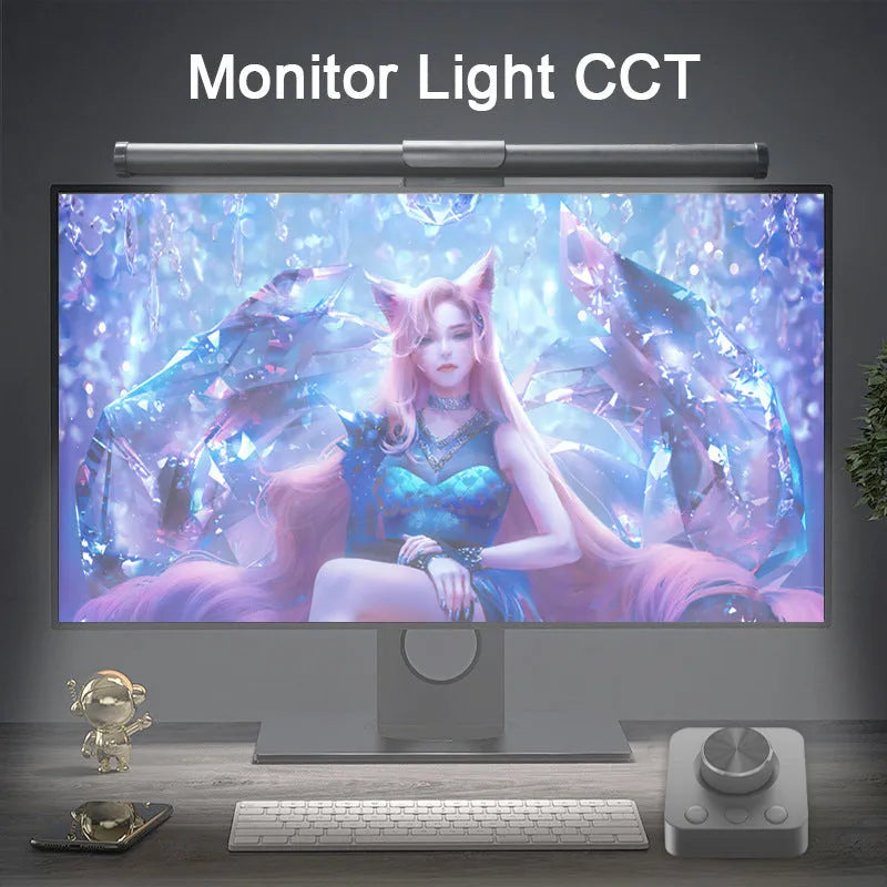 44cm LED fill light with remote control, non-strobe USB table lamp, metal tripod base