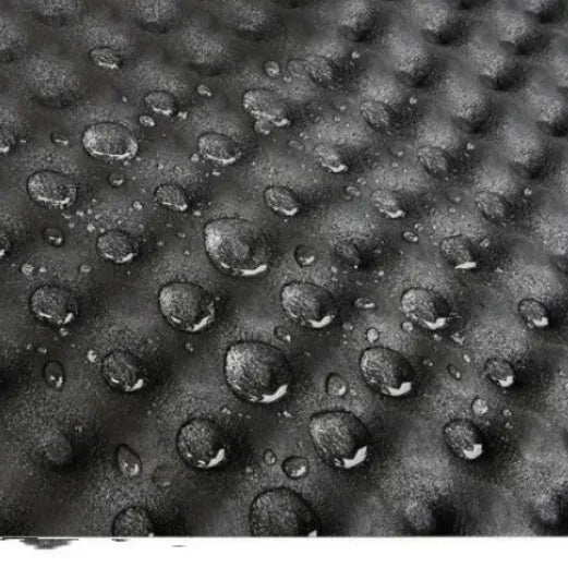 Black car sound-absorbing sponge sheet 80cm x 25cm by 1cm thick for exterior modification