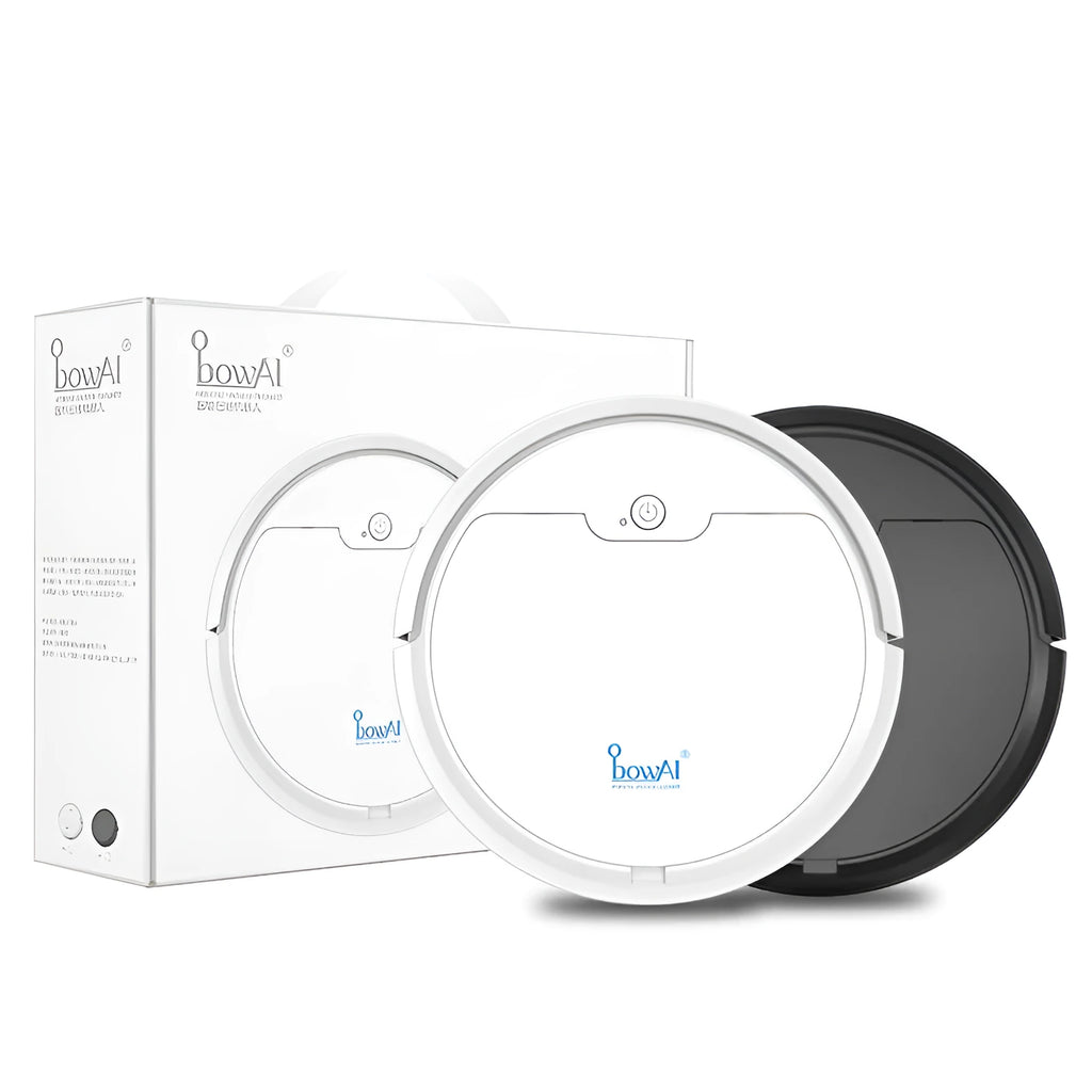 Bluetooth timing sweeping robot vacuum cleaner, black or white, 27.8cm x 7.8cm, USB rechargeable, for home use.