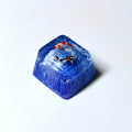 Koi resin mechanical keyboard keycap for MX cross axis OEM R4 height ESC key
