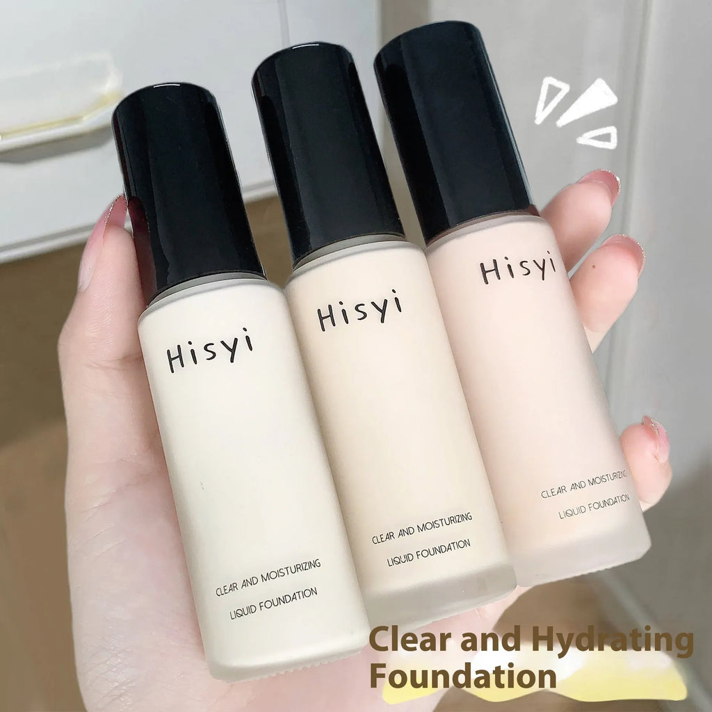 Lightweight liquid foundation 30ml bottle for neutral skin, concealing moisturising BB cream in three shades