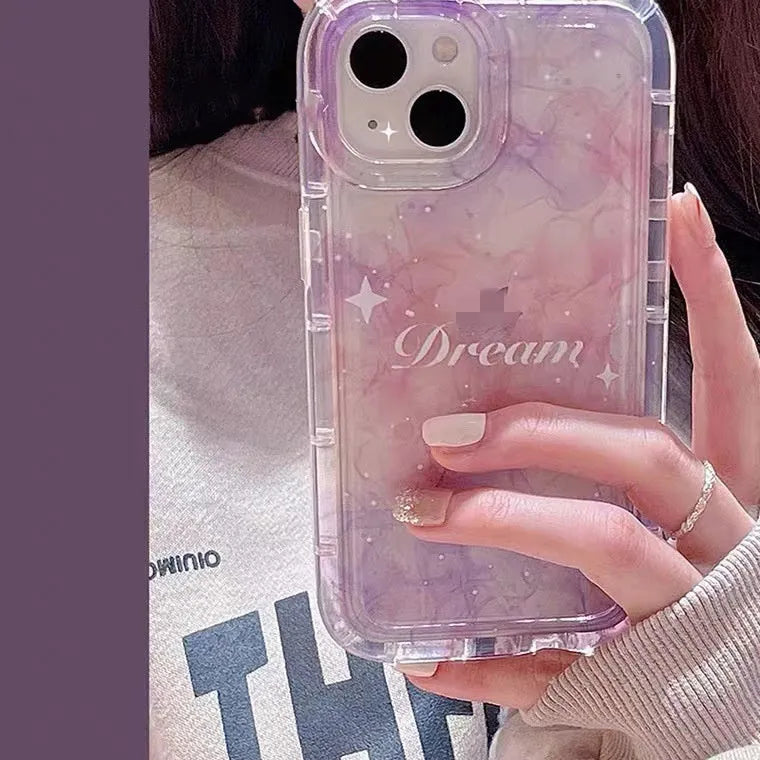 TPU phone case in smudge colour for iPhone 14 Pro Max and other iPhone models