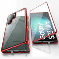 Samsung Galaxy S24 Ultra magnetic phone case with built-in mirror in seven colour options.