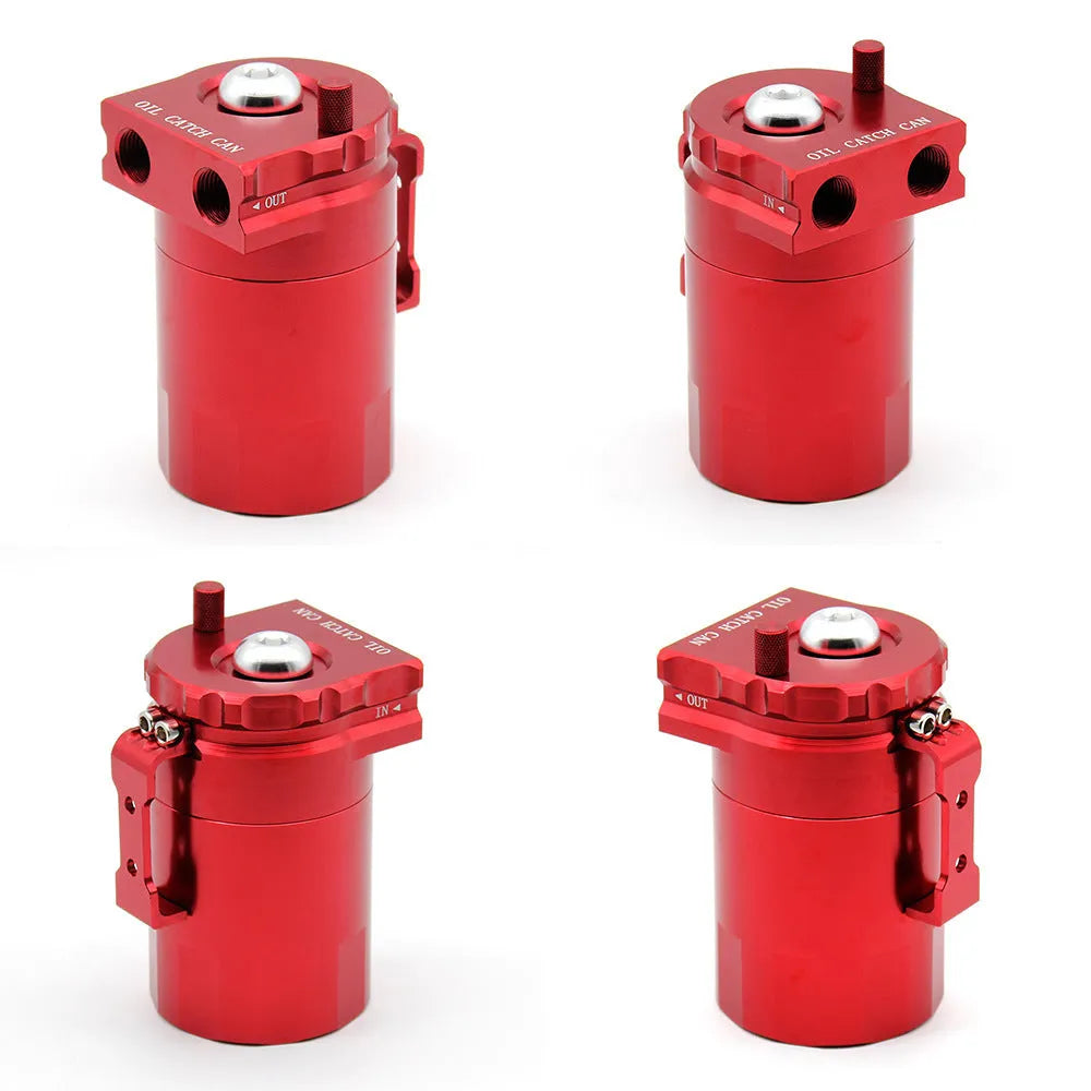 Universal aluminium alloy engine oil breathable pot XH-JT049 in black colour for car modification