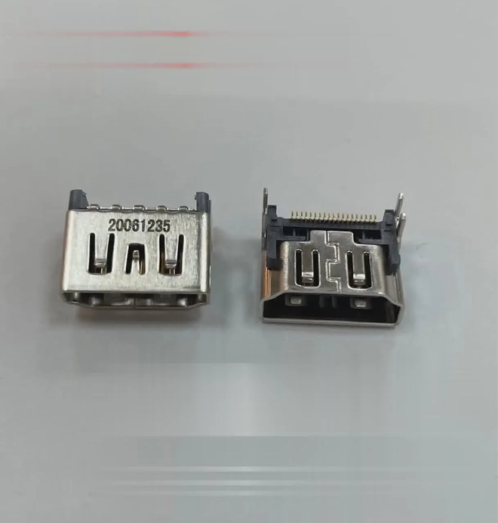 Silver HDMI host interface socket for gaming machine accessories