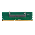 DDR4 laptop to desktop memory adapter card with electrostatic bag for testing laptop memory on desktop systems