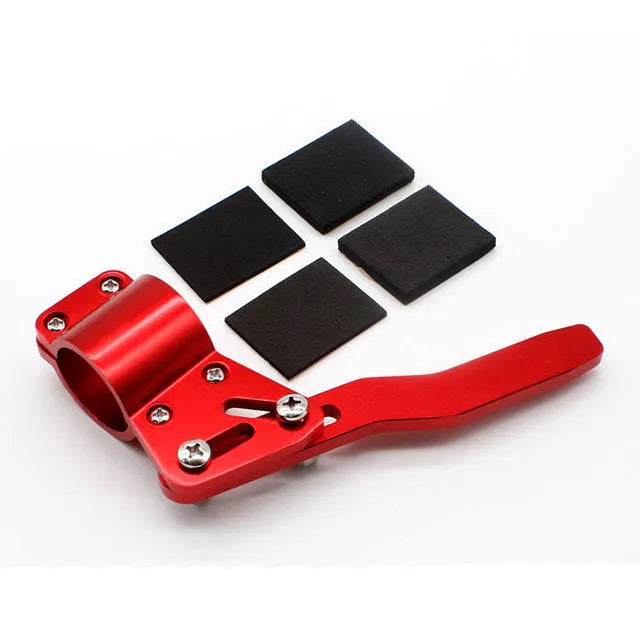 Aluminium alloy car steering wheel lengthening bar in silver finish