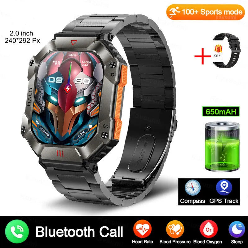 Android GPS smart watch for women's fitness with various strap options including black, gold, and leather styles